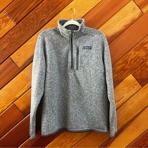 Patagonia Gray Quarter Zip